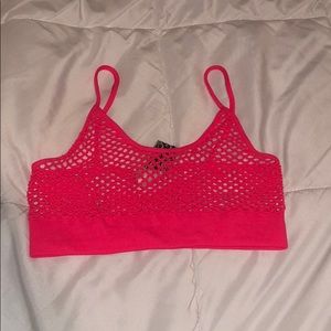 LF love mar hot pink bralette